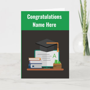 Carte Félicitations Graduate Greeting Card