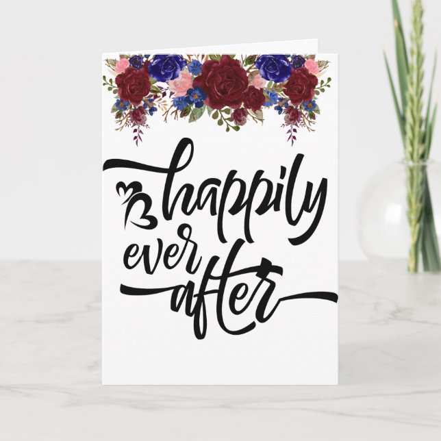 Carte Félicitations Mariage Fiançailles Mariage (Devant)