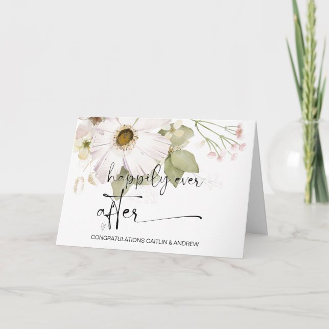 Carte Félicitations Mariage Marié Marié Marié et marié (Devant)
