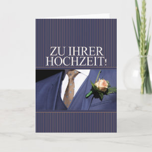 Carte Félicitations Mariages allemandes