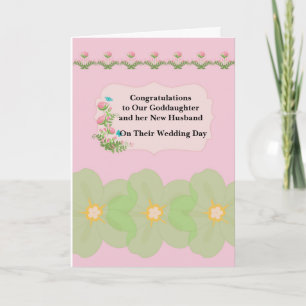 Carte Félicitations mariages pour Godgirl & Husband