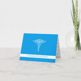 Carte Félicitations Médicale Professionnel Personnalisé
