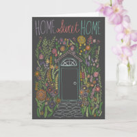 Félicitations New Home Sweet Garden Door Custom