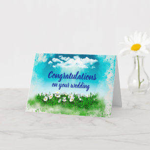 Carte Félicitations personnalisables Fêtes mariages