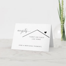 Carte Félicitations Personnalisée Funny New Home