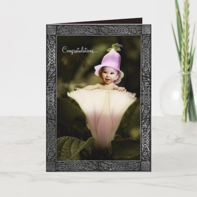 Carte Félicitations pour bébé (Devant)