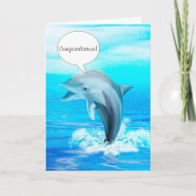 Félicitations pour la graduation en biologie marin