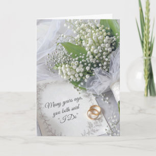 Carte Félicitations pour l'anniversaire de mariage Mugue