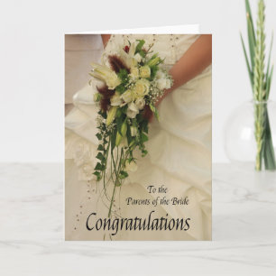 Carte félicitations pour le mariage des parents de la ma