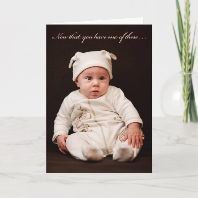 Carte Félicitations pour le nouveau bébé (Devant)