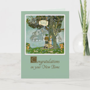 Carte Félicitations pour New Home, Storybook