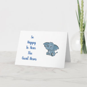 CARTE FÉLICITATIONS POUR VOTRE "BÉBÉ"