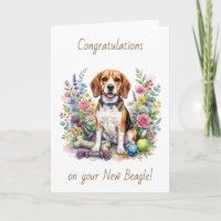 Félicitations pour votre nouveau Beagle