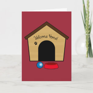 Carte Félicitations pour votre nouveau chiot avec Dog Ho