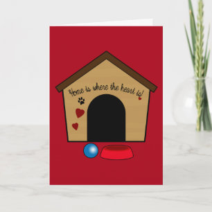 Carte Félicitations pour votre nouveau chiot avec Dog Ho