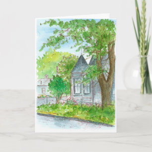 Carte Félicitations Pour Votre Nouvelle Maison Victorien