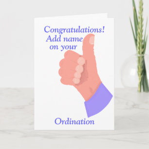 Carte Félicitations pour votre personnaliser d'ordinatio