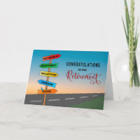 Félicitations Route de retraite Signes directionne