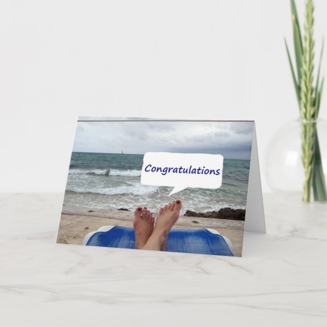 CARTE FÉLICITATIONS SUR "50" ET FABULEUX (Devant)