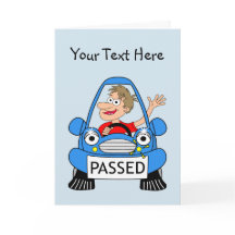 Félicitations sur passer votre examen de conduite