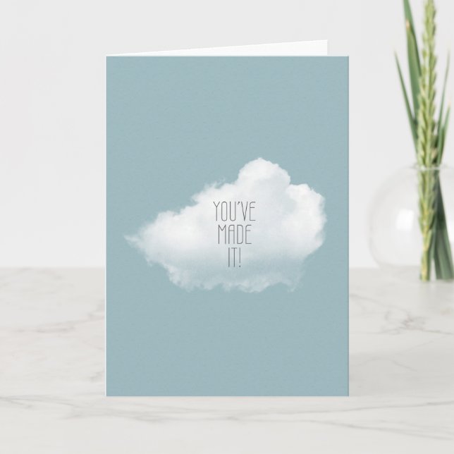 Carte Félicitations Vous L'Avez Fait (Devant)