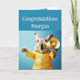 Carte Félicitations, vous l'avez fait, Fière de vous