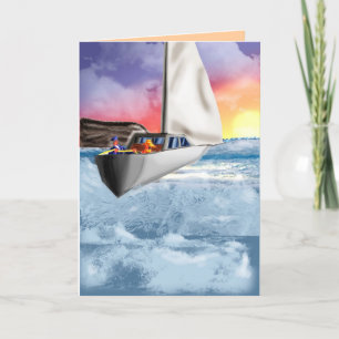 Carte Félicitations !  Voyage de fève !