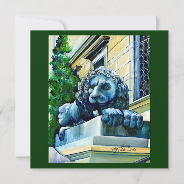 Carte Feline, Washington DC, États-Unis (Devant)