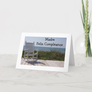 CARTE FELIZ COMPLEANOS MADRE (BONNE MÈRE D'ANNIVERSAIRE)