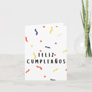 Carte Feliz cumpleaños