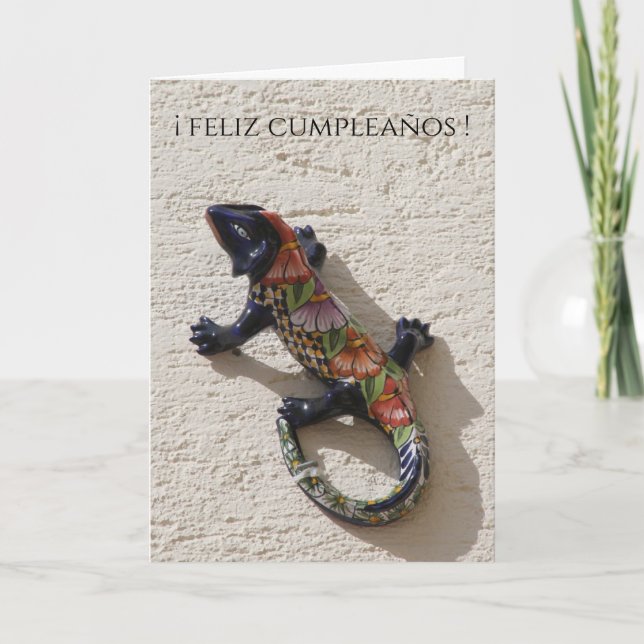 Carte feliz cumpleaños (Devant)