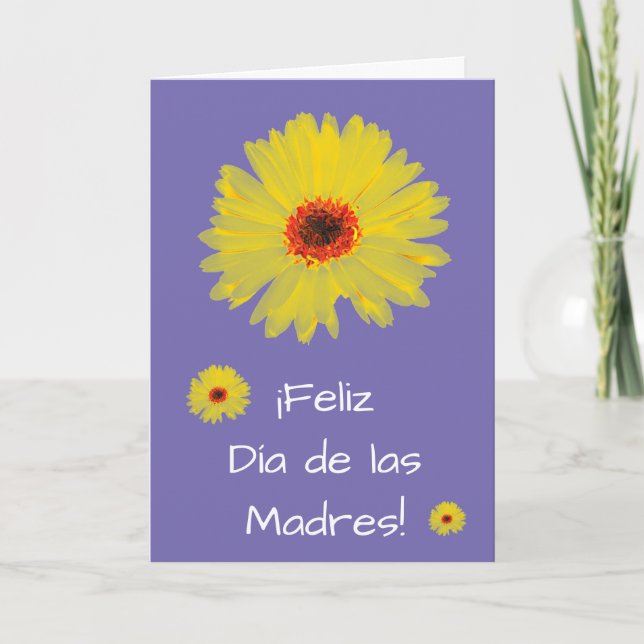 Carte ¡Feliz Día de la Madre ! Tarjeta (Devant)