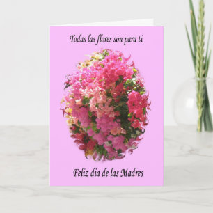 Carte Feliz Dia de las Madres
