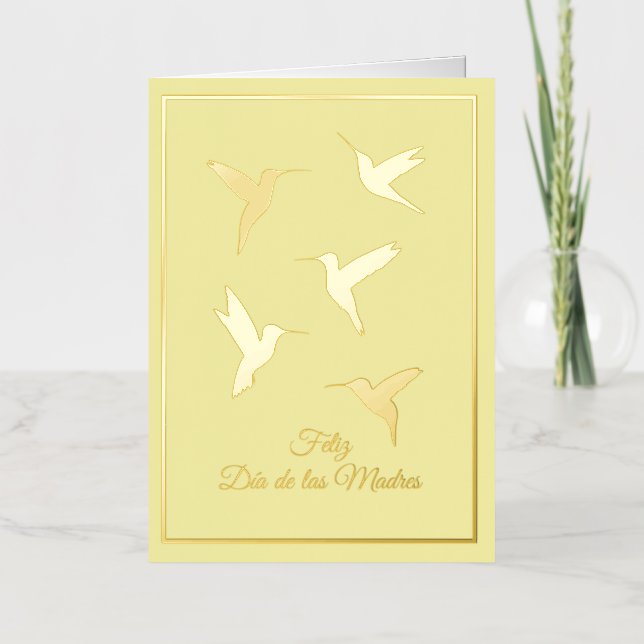 Carte Feliz Dia De Las Madres (Recto)