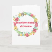 Feliz Día de las Madres Fête des mères espagnoles