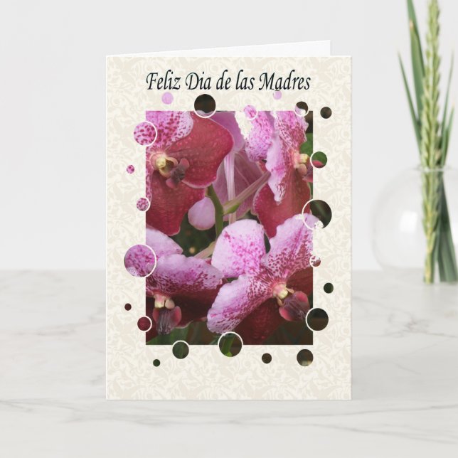 Carte feliz dia de las madres général (Devant)