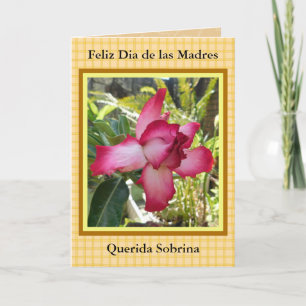 Carte Feliz Dia de las Madres Sobrina 421