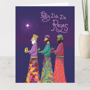 Carte Feliz Día de Reyes / Joyeux Jour des Trois Rois