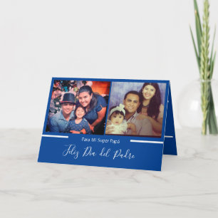Carte Feliz día del Padre Super Papá espagnol