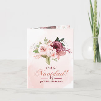 Carte ¡FELIZ Navidad ! | ¡PRÓSPERO AÑO NUEVO ! | Salutat