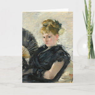 Carte Femme À L'éventail   Berthe Morisot