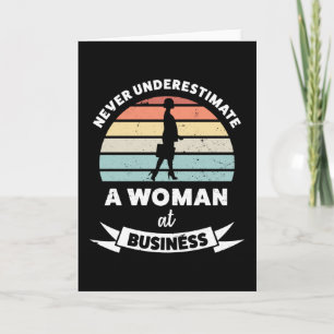Carte Femme au travail Cadeau pour maman femme d'affaire