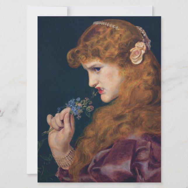 Carte Femme aux cheveux roux (Ombre de l'amour) (Divorce (Devant)