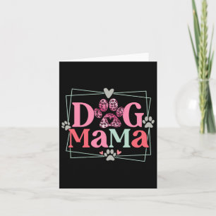 Carte Femme Chien Mama Chien Et Chat Maman Furmama Fête