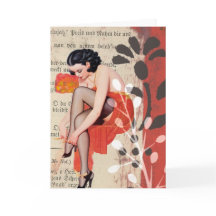 Femme en Lingerie rouge, Anniversaire