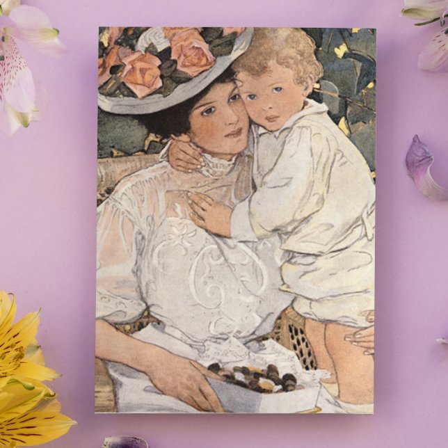 Carte Femme et enfant (Créateur téléchargé)