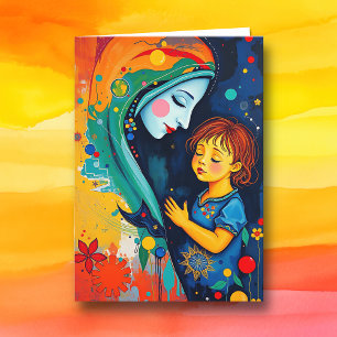 Carte Femme la plus forte que je connaisse   Fête des Mè