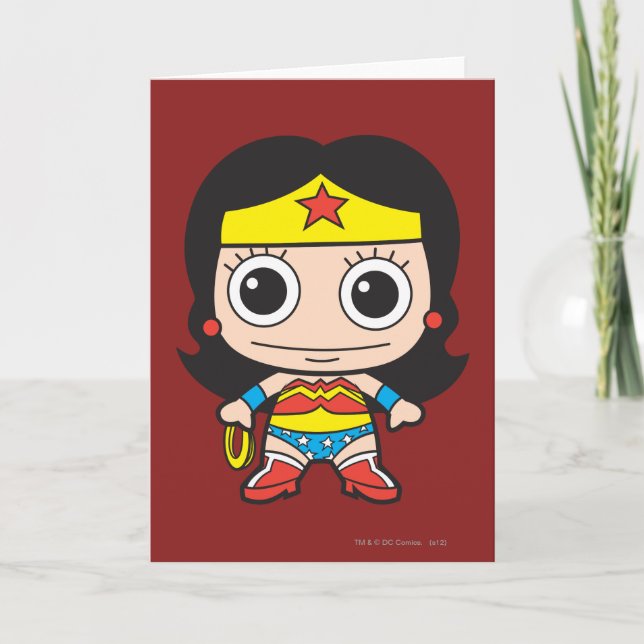 Carte Femme Mini Wonder (Devant)