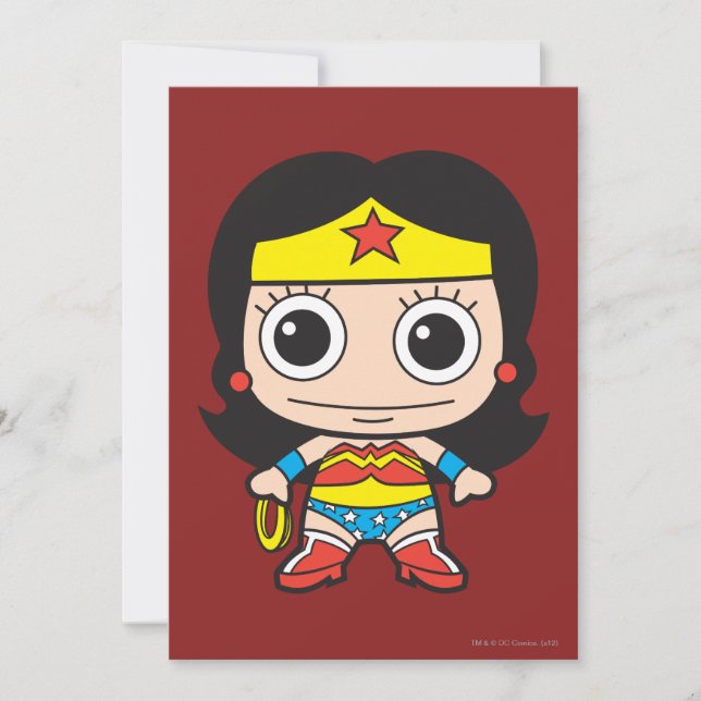 Carte Femme Mini Wonder (Devant)