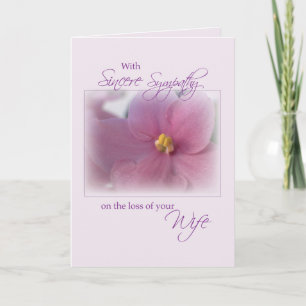 Carte Femme, Sympathie, Lilac